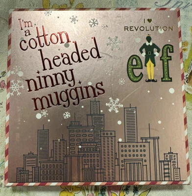 $20.99 • Buy I Heart REVOLUTION X ELF NINNY MUGGINS EYESHADOW PALETTE NIB Free Ship!