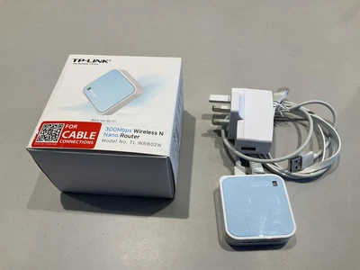 £7.50 • Buy TP-LINK TL-WR802N Wireless Portable Nano Travel Router