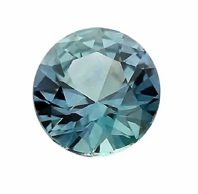 Natural Fine Blue-Green Montana Sapphire - Round - USA - AAA Grade • $135