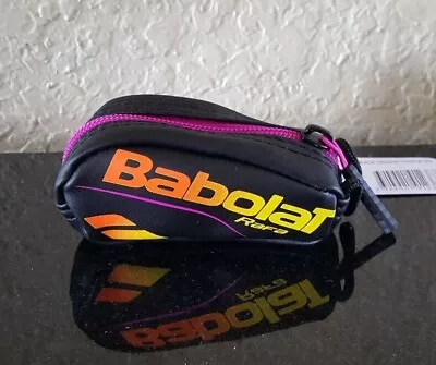 Babolat 2021 Rafa Key Ring Mini Bag Black Orange Purple NWT 744014 • $29.97