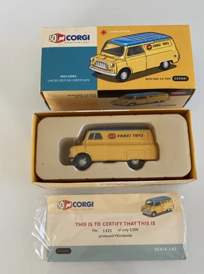 £10 • Buy CORGI Bedford CA Van CC02601 Limited Edition 1:43 Diecast Car BOXED
