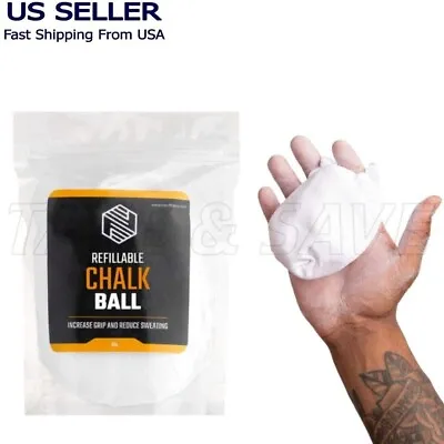 Hand Chalk Ball Weightlifting Gymnastics Climbing Powerlifting Powder Gym Chalk • $6.99