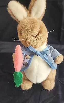 Vintage Eden Peter Rabbit Plush Stuffed Animal Beatrix Potter Easter Spring • $25