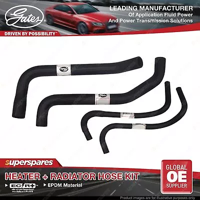 Gates Heater + Radiator Hose Kit For Daewoo Nubira J150 2.0L X20SED 98kW Auto • $86.44