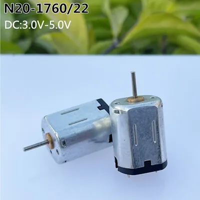 Mini N20 DC Motor DC3V 5V 43800RPM High Speed Carbon Brush RC Boat Car Toy Model • $1.32