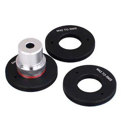 M42X1 To RMS Ring Adapter Macro Photography For Nikon Canon SLR Microscope Lens • $10.97