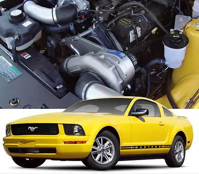$6849 • Buy Mustang V6 P1SC Procharger Supercharger Complete Stage II 2 Intercooled System