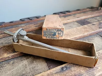 Vintage Stanley No. 90 - 5  Marking Gauge In Original Box Scratch Gage Tool • $42