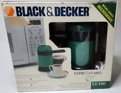 Black & Decker VTG 1998 Expresso MIO Expresso Cappuccino Kitchen Dorm Open Box • $15.99