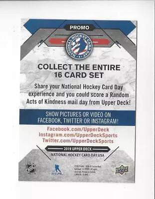 2018-19 Upper Deck National Hockey Card Day USA Singles - You Choose • $0.99