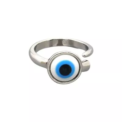 Evil Eye Ring Silver • £5.99