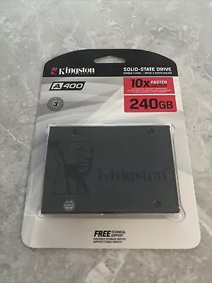 Kingston SSD 240GBSolid State Drive PC NEW • £25