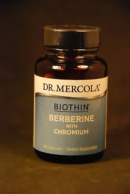 Dr. Mercola Biothin Berberine With Chromium 30 Capsules • $21.95