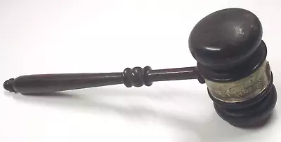 Vintage 1949 Wooden Gavel Sam Cauffield M.c. Arcadia O. Of D.m. • $29.25