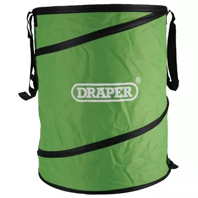 Draper 98950 Pop Up Tidy Bag Garden Bag Tidy Waste Bin Grass Rubbish - 120L • £12.47