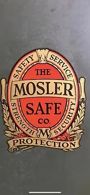 The Mosler Safe Co.  Reproduction Emblem Sticker Decal • $45