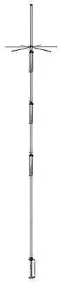 Hustler 4-BTV - 4 Band Trap Vertical HF Antenna 10 15 20 40 M For Ham Radio • $277