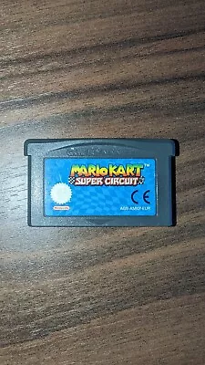 Mario Kart Super Circuit Game Boy Advance GBA Nintendo Cartridge Only • £3.20