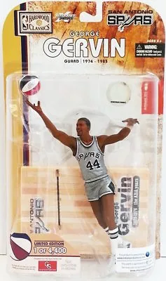 McFarlane NBA Legends 4 George Gervin (San Antonio Spurs) Exclusive ABA Silver • $130
