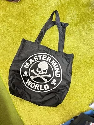 Mastermind Tote Bag Black Mastermind Japan Shopping Tote Bag Skull Eco Bag Used • $49