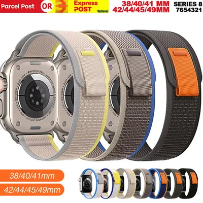 $6.99 • Buy Trail Loop Apple Watch Band Strap IWatch Series SE 9 8 7 6 5 40 41 44 45 Ultra