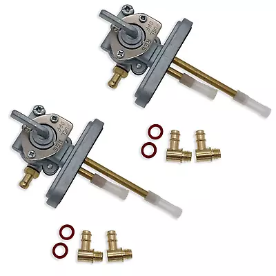 $35.99 • Buy 2x Non-Vacuum Fuel Petcock For Yamaha XS1100 XS750 XS850 Left & Right