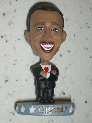 $4.99 • Buy BARACK OBAMA Bobblehead...4 