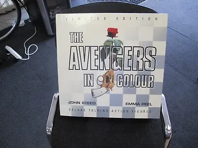 £45 • Buy The Avengers John Steed, Emma Peel Action Figures Box