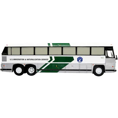 MCI MC-12 Coach Classic Bus  U.S. Immigration & Naturalization Service   Vint... • $62.89