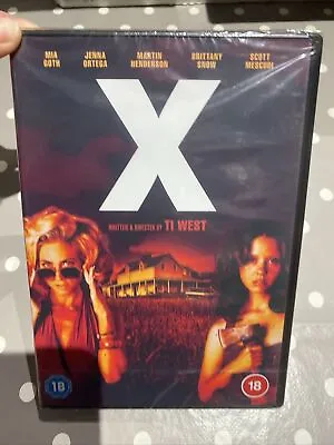 X (2022) New Sealed Dvd • £6.99