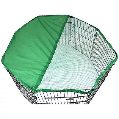 £8.99 • Buy Sunshield Safety Cover For Metal Run Sunshade Netting Rabbit Pet Dog Cat Easipet