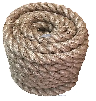 2  TREATED MANILA ROPE CUT 2 LENGTH Boat Dock LANDSCAPE PIER Nautical TIKI Deck • $2.99