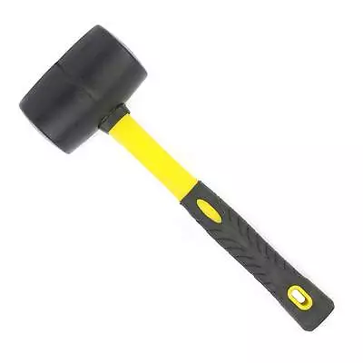 Big Horn 19299 24 Oz Rubber Mallet With Fiberglass Handle • $25.84