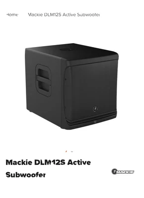 £900 • Buy Mackie Dlm12s