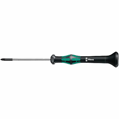 Wera 05118022001 2050 Kraftform Micro Screwdriver Phillips PH0 X 60mm • £5.34