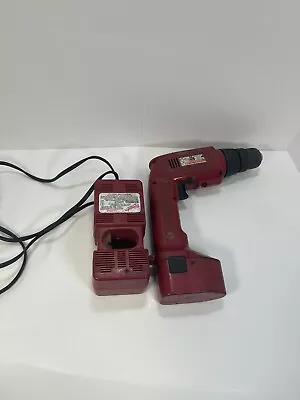 Vintage Milwaukee Hi-Torque 0401-1 12V Cordless 3/8” Drill W/ Charger • $23.55