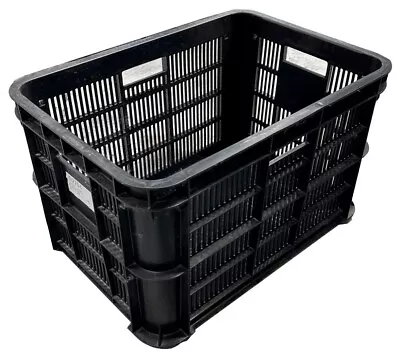 £48.45 • Buy USED Heavy Duty Ventilated Stacking Containers – Suitable For 12” Dinner Plates