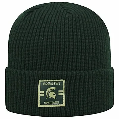 Michigan State Spartans Beanie Cuffed Winter Knit Hat Cap Toque New With Tags • $13.99