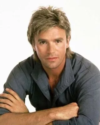 Richard Dean Anderson Studio Portrait In Grey Shirt MacGyver 24x30 Inch Poster • $29.99