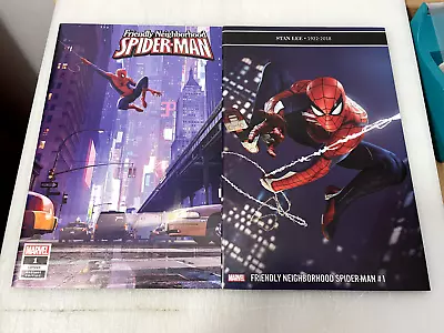 Friendly Neighborhood Spider Man #1 Animation & Game Variant Lot 2 Marvel Comics • $19.99