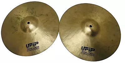 UFIP Primo Series Cast Bronze 14  Hi-Hat Cymbal Pair • $189.95