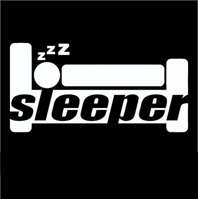 Funny Sleeper Car Sticker Decal Vinyl For JDM Illest Drift Hoon Stance Lowered • $5.34