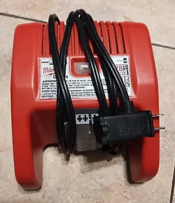 Milwaukee 18-28V M28 Li-ion 18 Volt NiCd Battery Charger 48-59-2818 Tested • $49.81