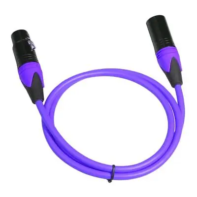XLR Male To Female Audio Cable For Microphone Sound Console Wire • £5.86