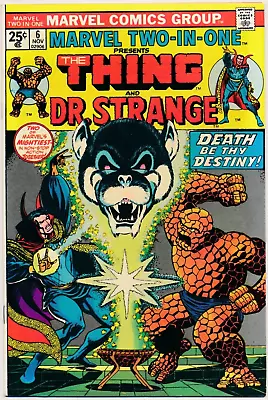 Marvel Two-In-One (Marvel 1974 Series) #6 NM Thing & Dr. Strange • $13.49