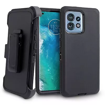 For Motorola Edge+ Plus 2023 Defender Hard Case Fits Otterbox Belt Clip Holster • $12.95