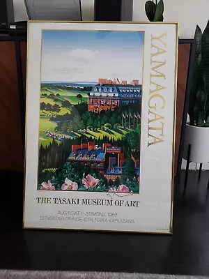 Hiro Yamagata The Tasaki Museum Of Art  Country Club  Poster Signed Framed • $89.99