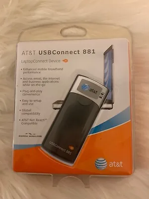 NIP Sierra Wireless AT&T USBConnect 881 3G USB Mobile Broadband Performance • $20
