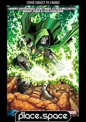 Marvel Super Hero Secret Wars #3c (1:25)facsimile Edition Nick Bradshaw (wk11) • £16.99