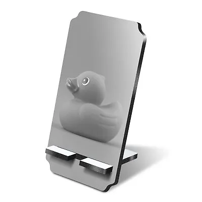 1x 5mm MDF Phone Stand BW - Blue Toy Duckling Bath Time Baby Boy #37621 • £7.99